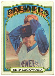 1972 Topps Baseball Cards      118     Skip Lockwood